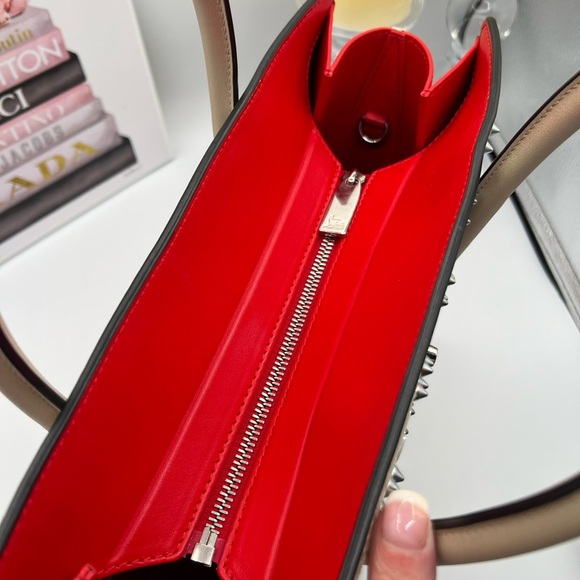 Christian Louboutin Authentic Paloma Medium Tote - Leche Biege - Picture 5 of 16